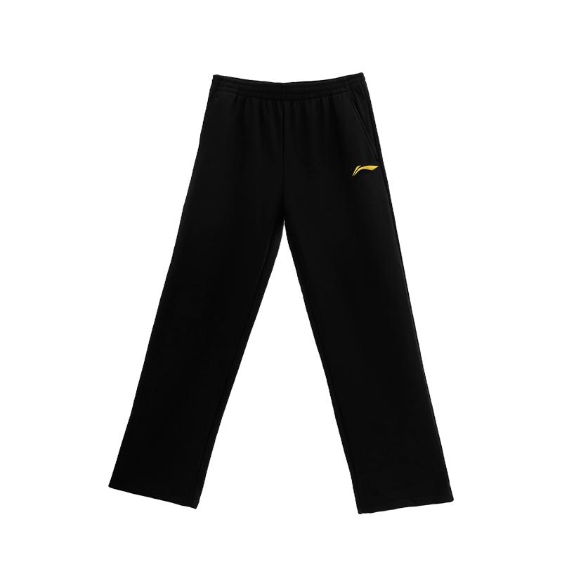 

Li-Ning Autumn And Winter Soft Fog Warm Fleece Casual Pants Unisex pants Black LWTV033-1 2XL