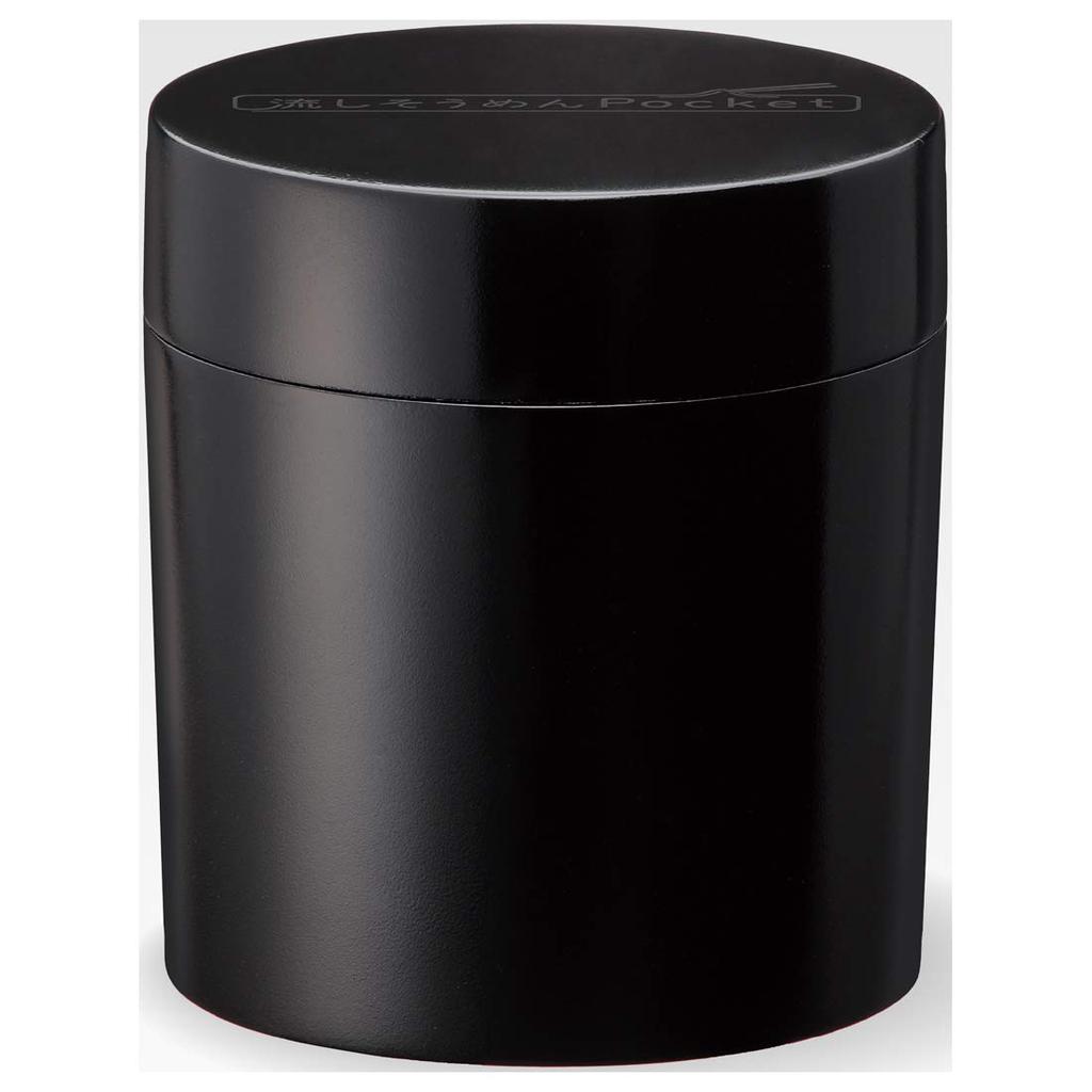 Nagashi Somen Tasche Schwarz Motorteile (1), Soba Tasse (1), Gewürzbehälter (1), Bedienungsanleitung (1)