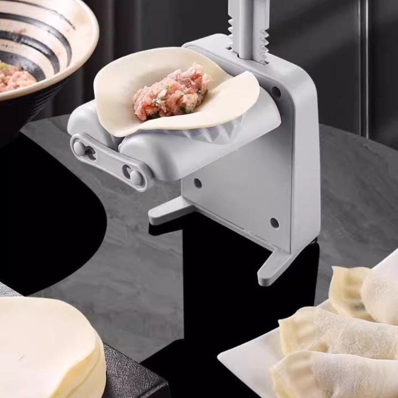 Multifunctional Kitchen Tool for Making Dumplings Spring Rolls and Other Pastries with Manual Press Design