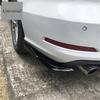 Universal Car Rear Bumper Spoiler Canards Fins Anti-Crash Diffuser Lip Wrap Kits