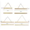 Poster Hanging Scrolls Hanger Print Wooden Scrolls