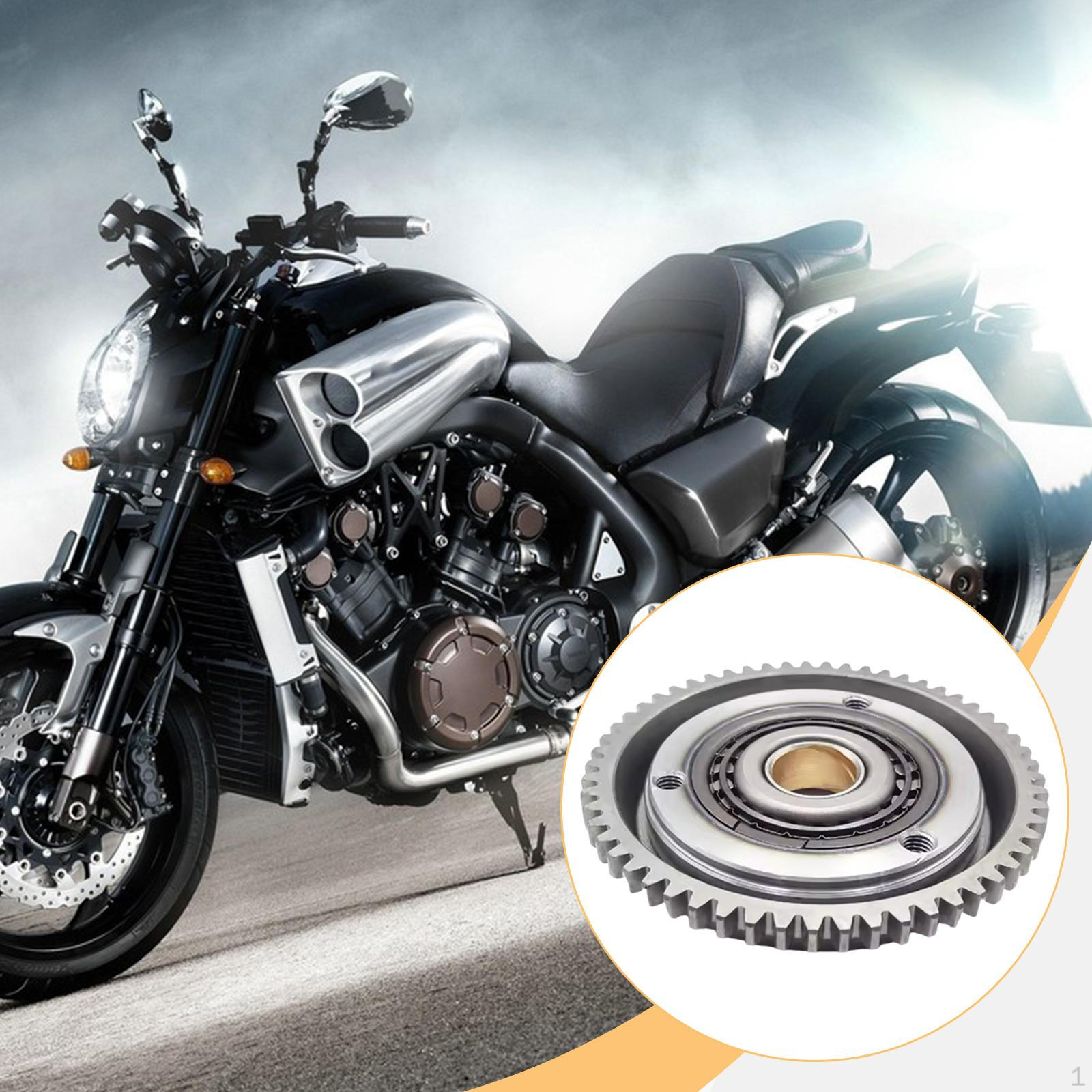 

Сборка муфты приводной шестерни стартера Прочные мотоциклетные детали Легкая установка 57T Металл