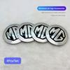 4Pcs 56mm Car Badge Wheel Hub Center Cover Stickers For MG 4 5 6 7 Cyberster f ES5 ONE MG5 Scorpio ZS HS MARVEL-R Hector EZS MG3