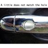 Door Handle Cover Trim for Renault Espace 4 IV MK4 Accessories Plastic Imitation Carbon Fiber