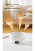 Cat & Dog Heated Water Dispenser: Ceramic Winter Fountain Bowl with Stable Temperature Mat for Pets