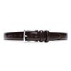 KIETH Cordovan Leather Belt for Dark Adjustable Made In Japan with Over 50 Years of History and DARKBROWN Men, Brown, Size, Craftsmanship, KE21415-39