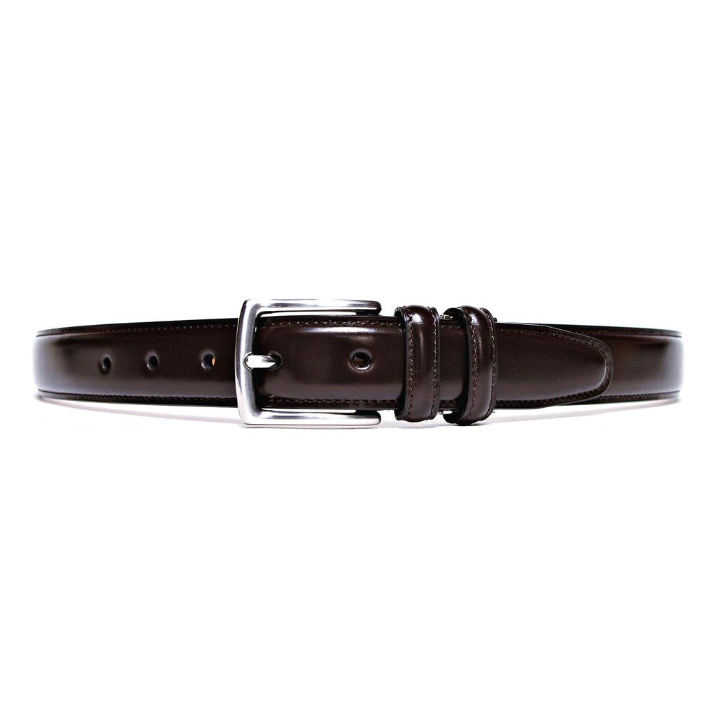 KIETH Cordovan Leather Belt for Dark Adjustable Made In Japan with Over 50 Years of History and DARKBROWN Men, Brown, Size, Craftsmanship, KE21415-39