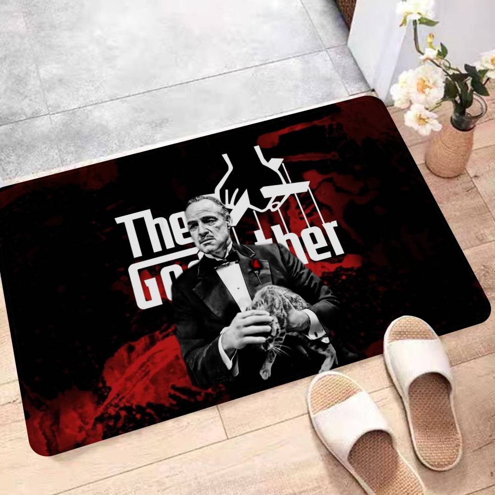 Tappetini da Pavimento Gangster Movie The G-Godfather Antiscivolo Assorbi Acqua Cuscino a Striscia Lunga Tappetino per Camera da Letto Tappeti per la Casa