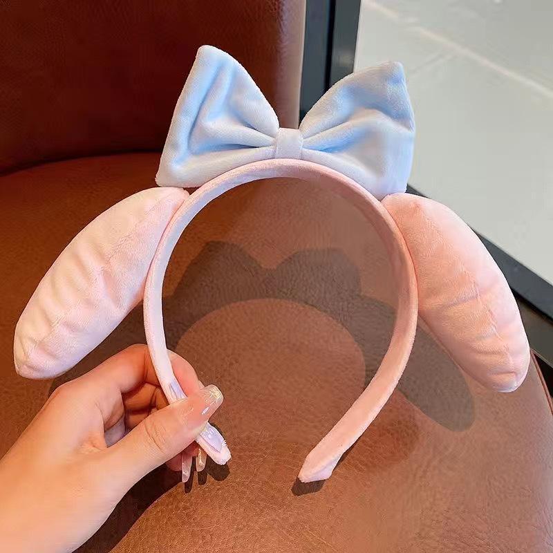 Adorable 2024 Cartoon Hair Tie & Plush Headband Set for Women - Cute Hair Accessories & Gift