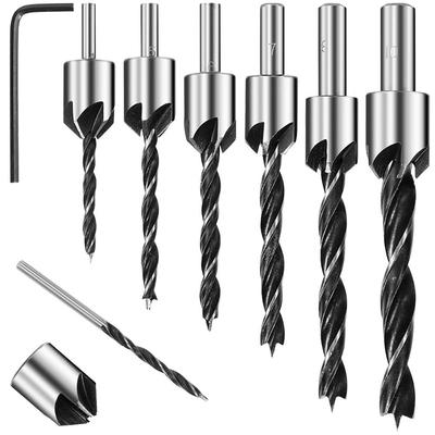 Countersink Hand Drill Tool Screw Hole Drill Counterbore Reamer Drill Bit Woodworking Chamfer Drill