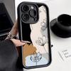 Abstract Plants Phone Case For iPhone 17 15 Pro MaxCase iPhone 13 16 14 12 11 Pro Max X XR XS 7 8 SECandy Liquid Silicone Cover