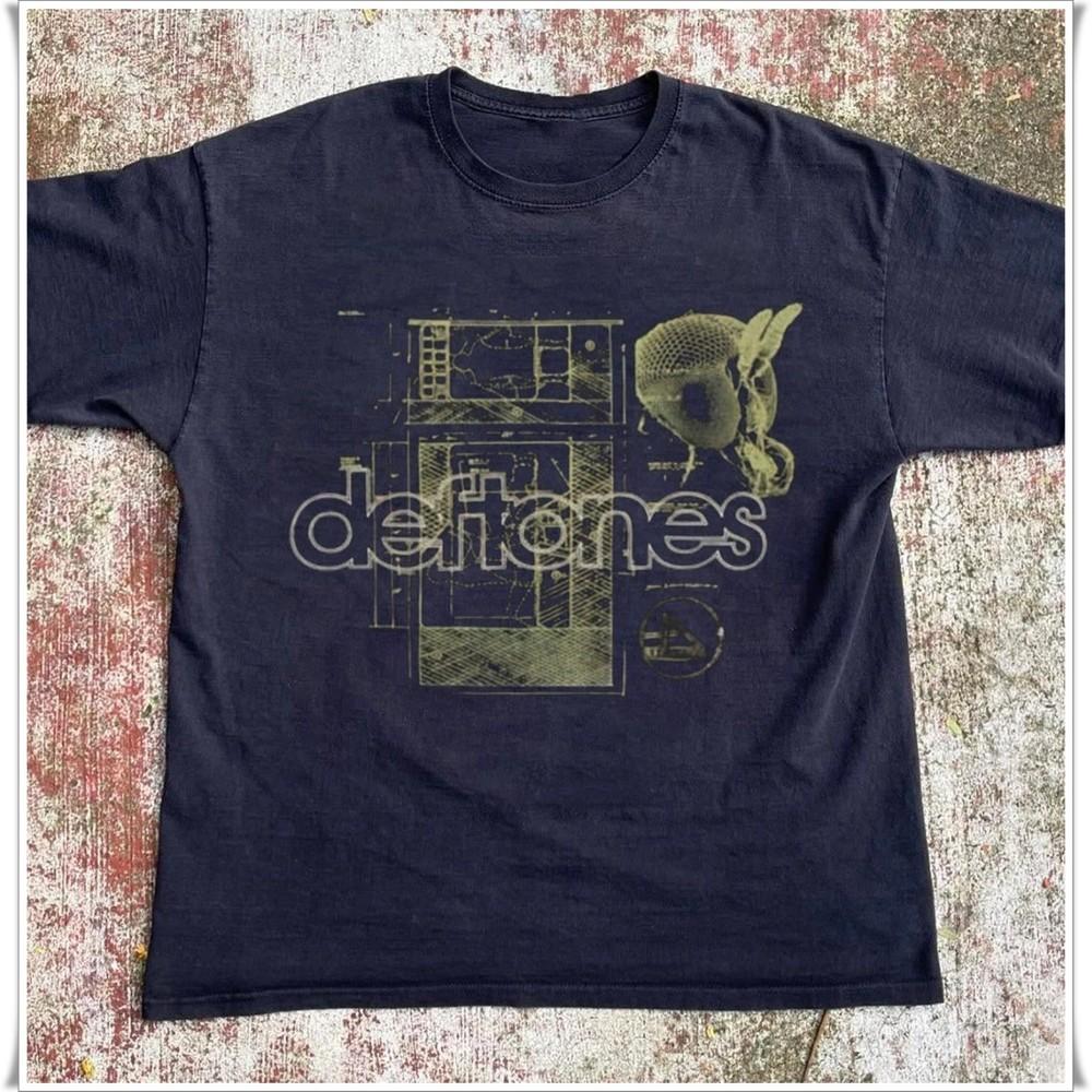 NEW Deftones Tour Tshirt Unisex Black Cotton TShirt Size S5XL Unisex T-Shirt XXXXL