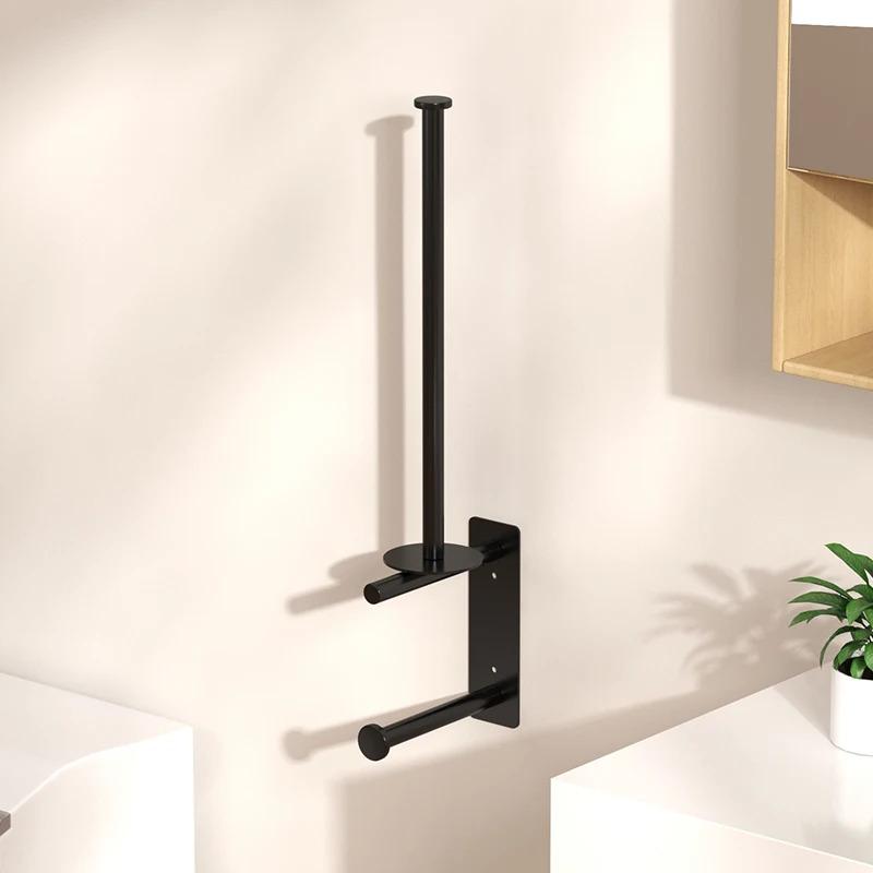 Nicht poröser Toilettenpapierhalter, wandmontiert, großes Fassungsvermögen, einfach und praktisch, geeignet zur Aufbewahrung von Taschentüchern