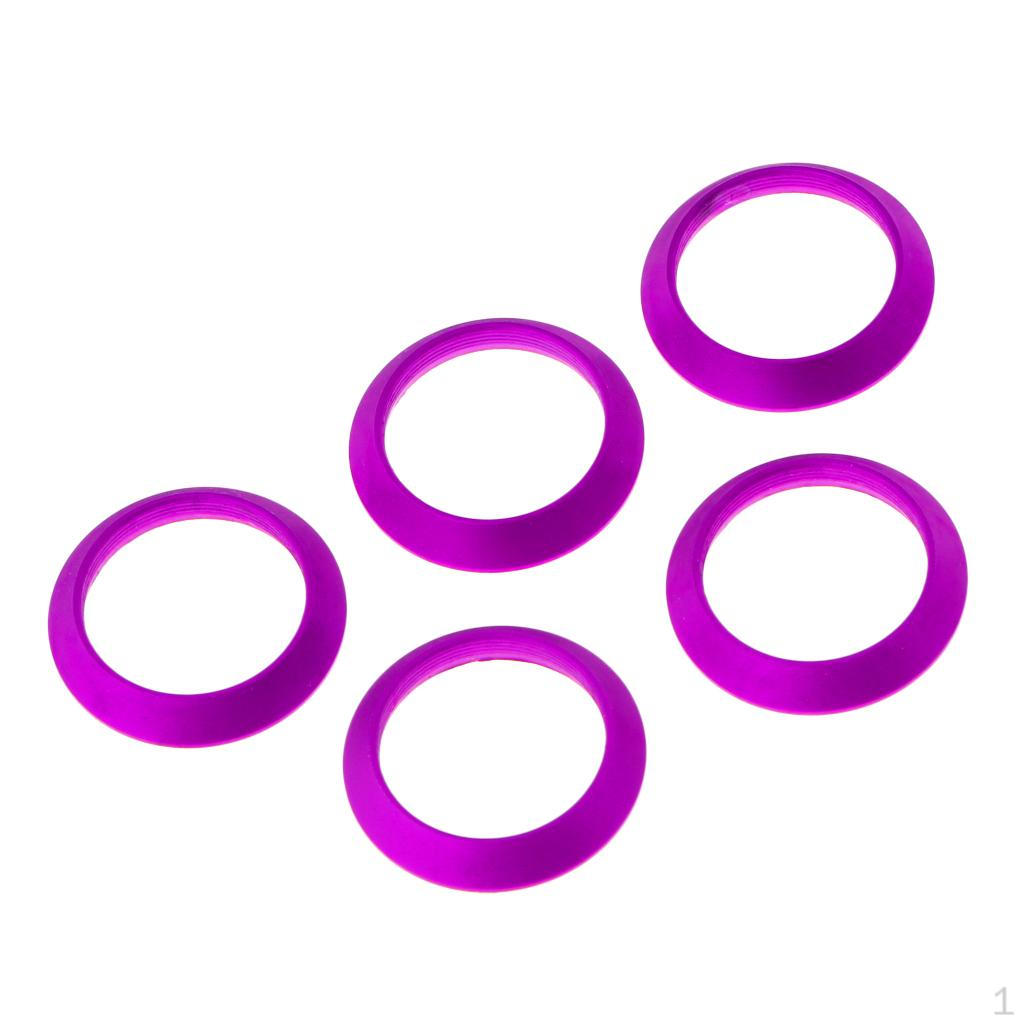 

5 Pcs Aluminum Winding DIY Fishing Rod Part Repair ID 14.0mm