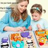 3D Wooden Educational Puzzles for Toddlers: Four-in-One Early Learning Toy