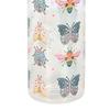 Something Different Floral Bug Glass Water Bottle