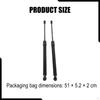 2Pcs Gas Spring Struts Bonnet Hood Lift Support Kit LR009106 High Performance Supports