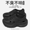 Unisex Slip-On Casual Shoes Kids Lightweight Comfortable Non-Slip Waterproof Easy-Care Solid Color
