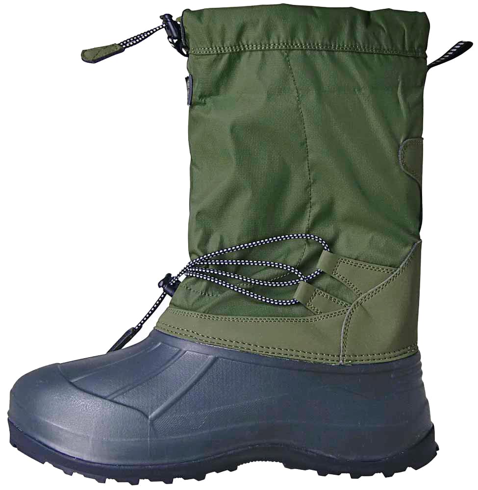 Mitsuuma Khaki LL Snow 6cm Ceramic Boa Khaki SB-892 Boots, Lightweight, Non-Slip, Sole, Waterproof, Warm, Lining,