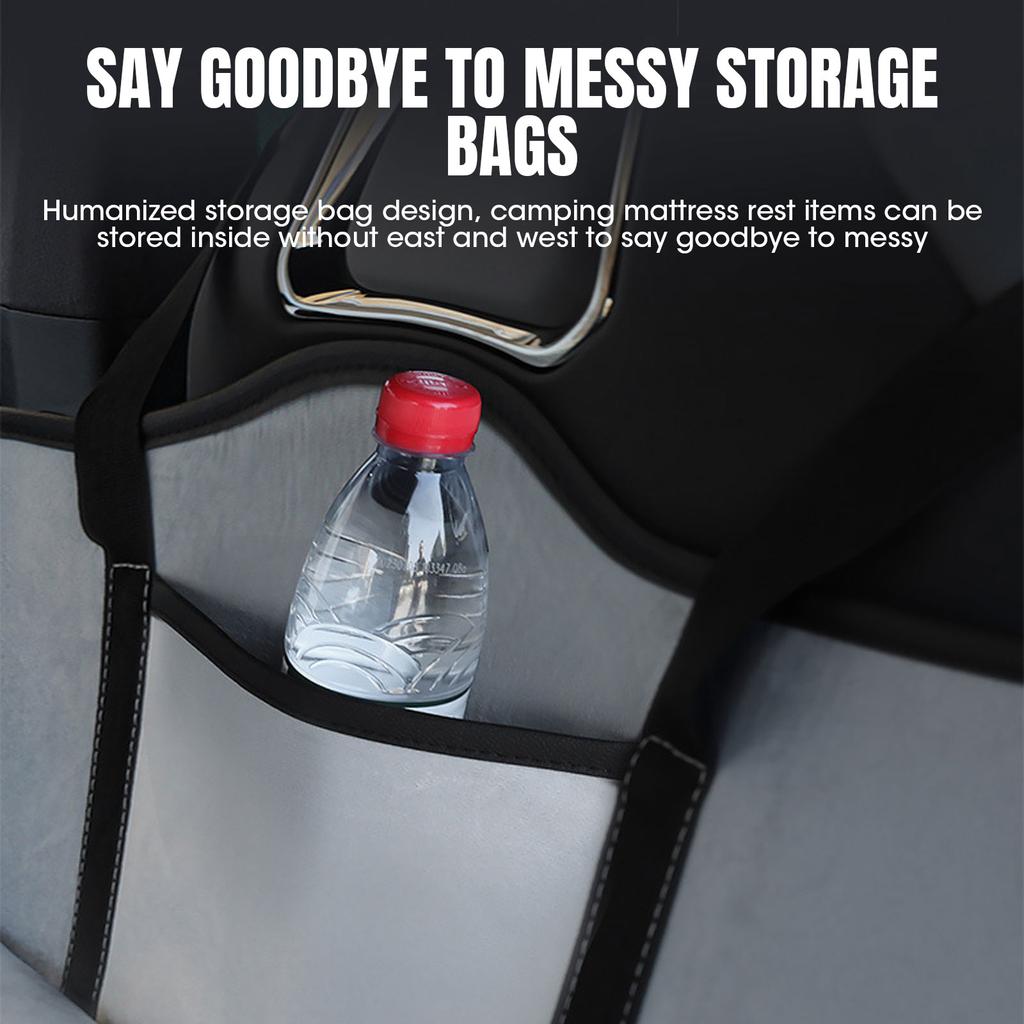 Back Seat Folding Extender Car Seat Cover Travel Bed Non Inflatable Car Extra Long Mattress For SUV Truck Storage Convenient