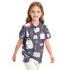 Girls' School Uniform Printed T-Shirt for Back To School Casual Wear