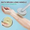 Long Handle Liquid Bath Brush, Multifunctional Detachable Back Body Bath Scrubber, Body Shower Sponge Scrubber Brush Bath Brush