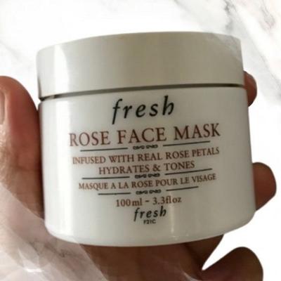 Overseas Fresh Rose Face Mask 100ml, 1 Piece