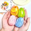 Stress Relief Gadget Marble Pattern Cube Toy Anxiety Flow Texture Egg Office Desk Reliever Squeeze Sensory Slow Rebound TPR Decompression