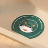 Rotating Cat Silicone Drain Cover For Bathroom And Kitchen Sink Odor Proof Floor Drain Stopper With Hanging Hole