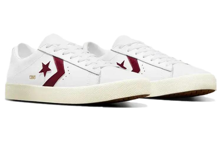 Pro Leather Converse Vulc Pro 'White Deep Bordeaux' A05328C