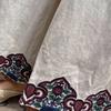 Summer Thin Wide Leg Pants Women Casual Cropped Pants High Waist Loose Straight Pants Female 2025
