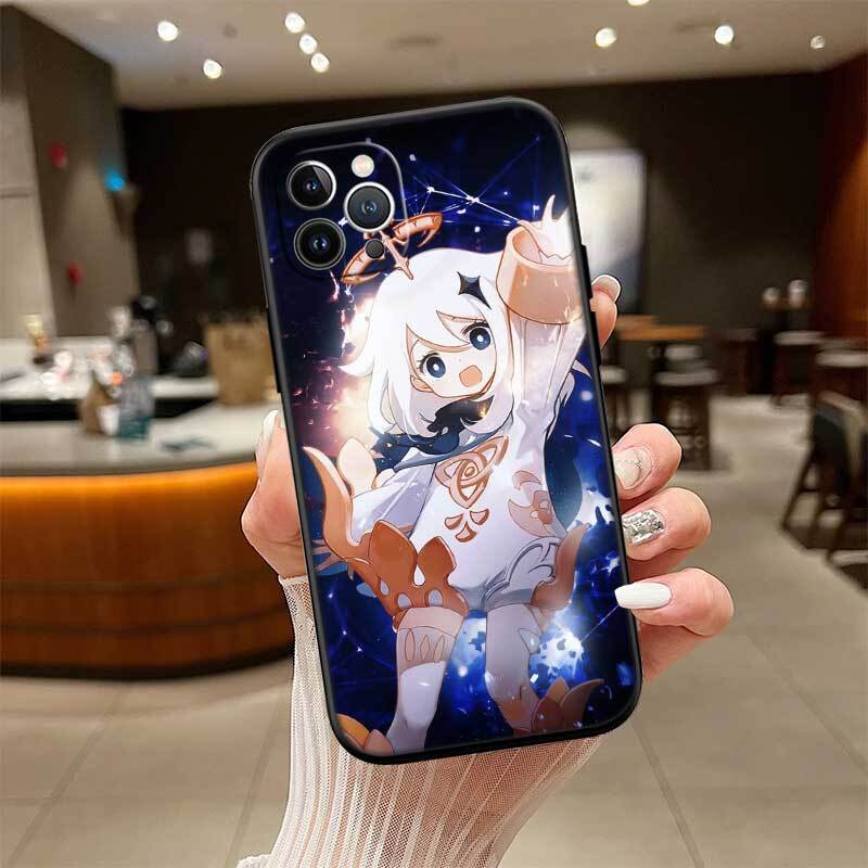 Genshin Impact Cute Phone Case for Motorola Edge 60 60s 70 G86 G56 G54 E14 G04S G45 G54 G64 X30 X40 X50 S30 S50 Pro Power Tylus