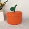 Large Capacity Cotton Rope Storage Basket Decorative Sundries Storage Basket  Bedroom