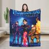 Couverture Trollhunters Les Contes d'Arcadia Voyage en Avion Flanelle Literie Plaids Pour l'Extérieur Super Chaud Qualité Couvre-lit Idée Cadeau