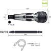 VESSEL Plus Premium Electric Ball Grip Driver, 3-Mode Switching, Limited Edition Gray, Includes 1 Bit, 220USB-P1GR