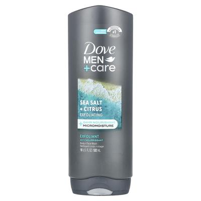 Dove, Men + Care, Körper- und Gesichtswaschmittel, Meersalz + Zitrus, 18 fl oz (532 ml)