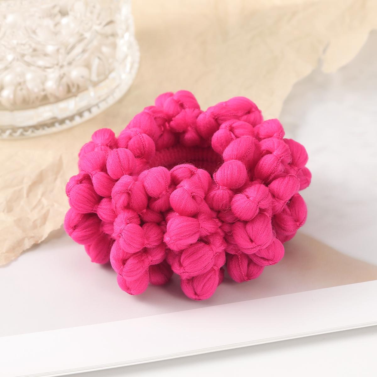 

AWAYTR Однотонные повязки на голову с шариком-узлом, высокоэластичная нейлоновая веревка, резинки для волос для женщин, держатели, резинка, корейский головной убор