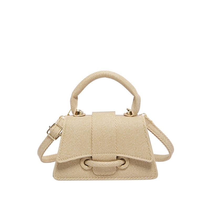 Popular Fashion Mini Handbag New Solid Color High Texture Women's Shoulder Messenger Bag