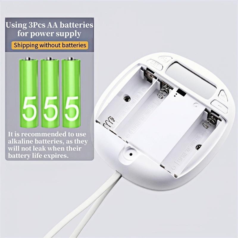 Silent Vibrating Digital Alarm Clock with Cat Backlight Dual Alarm 12/24H Powerful Vibration Wake Up Snooze LED Table Clock