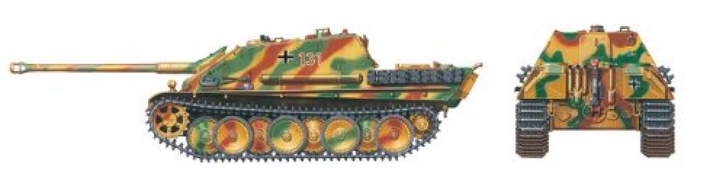 Tamiya Military Miniature Series 22 German Army Tank Destroyer Jagdpanther Late Production Plastic Model Kit 32522 1/48 No.
