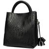 2026 Women's Genuine Cowhide Handbag - Large Capacity, New Woven Pattern Mother's Tote