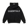 Giacca con cappuccio riflettente unisex FOG Essentials - Felpa sottile in spugna con doppia cucitura