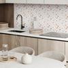 Self-Adhesive Vinyl Tiles for a Teenager's Room Abstract Pattern with Spots 20x20x20 cm