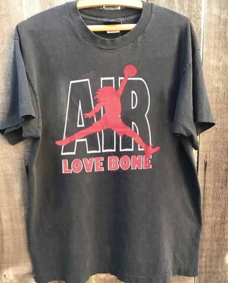 Mother Love Bone Band Shirt, Air Love Bone Charcoal Unisex T-shirt S-5XL Unisex T-Shirt XXXXL