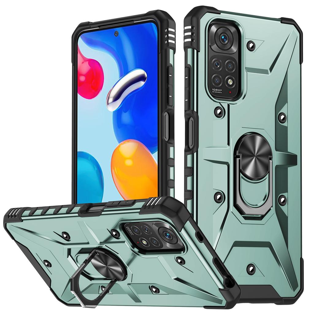 Source Phone Case Ring Magnetic Bracket Hard Shell Border TPU Anti Slip for Redmi Phone Case