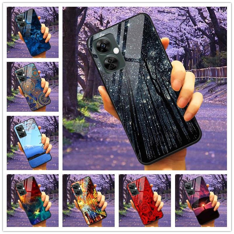 For OnePlus Nord CE 3 Lite 5G Case Tempered Glass Hard Cover Soft Bumper for One Plus Nord CE3 Lite N30 Phone Shell Capa CE3Lite
