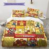 Super Mario Soft and Comfortable Duvet Cover,Children's Bedding Set Gift,Extra Large Size, Various Sizes Available -HYQ97