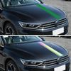1PC High Quality Hood Car Stickers Personalized Stripe Stickers Car Modification Body Stickers Decorative Covering Film