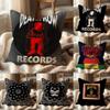 D-Death Row Records Cushion Cover Multi-Scene Pillow Cover for Home & Car - Reversible, Soft & Durable for Daily Use