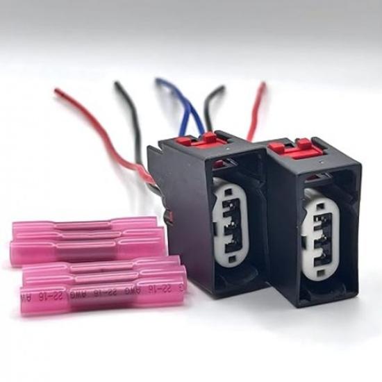 Turn Signal Light Connector Plug Harness, Compatible with Wrangler (2007-201